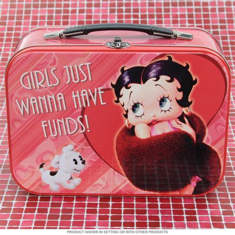 Betty Boop Metal Lunchboxes for sale 